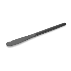Buttermesser Set ALEX BLACK, schwarz, matt, 18 cm, Set á 12 Stück