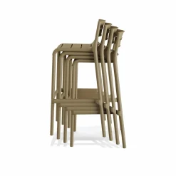 Calor Terrassen Barhocker Sand, stapelbar