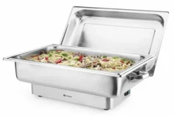 Chafing Dish elektr. Pollina Edelstahl D7 GN 1/1, 1000W