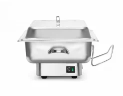 Chafing Dish elektr. Pollina Edelstahl D7 GN 1/1, 1000W