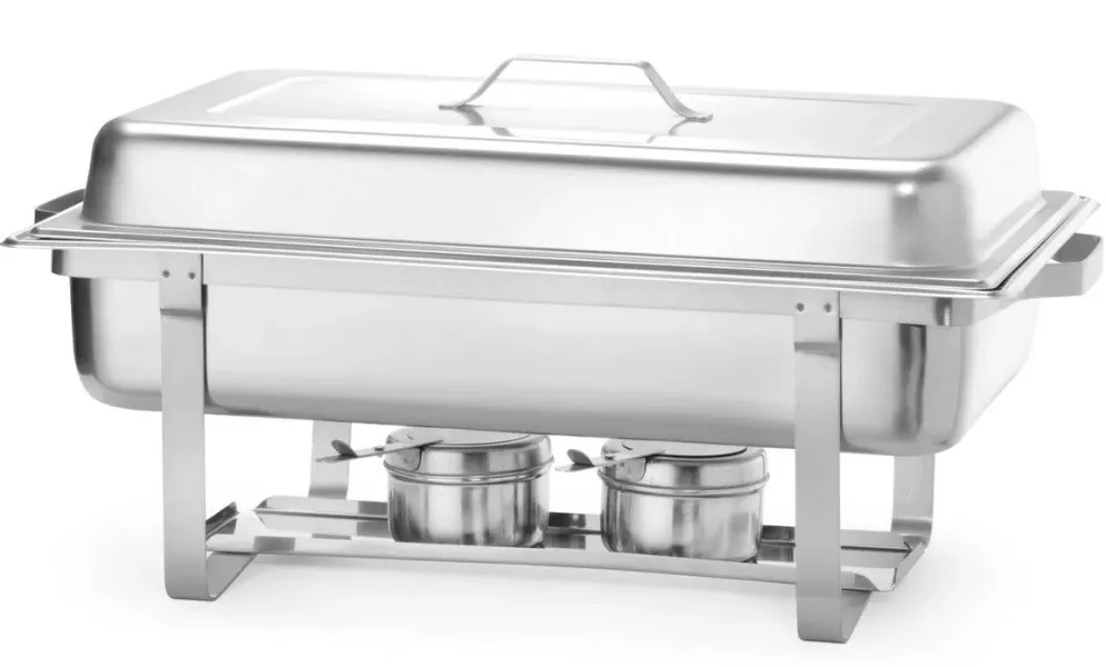 Chafing-Dish-Set mit 4x 1/1 GN Behälter