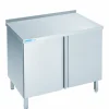 CHROMOnorn Arbeitsschrank mit Flügeltüren und Aufkantung 800x600x850-900mm