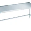 CHROMOnorn Arbeitstisch offen mit Aufkantung 1000x700x850-900mm