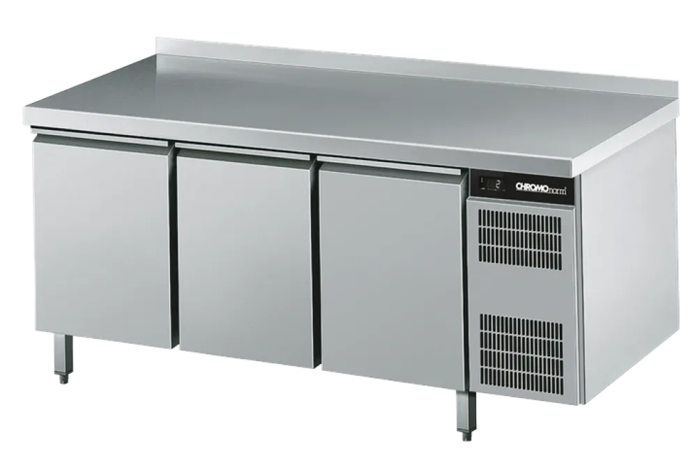 CHROMOnorn Kühltisch GN 1/1, 3 Türen, 1725x700x850mm