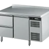 CHROMOnorn Kühltisch GN 1/1, 2 Züge 1/2, 1 Tür, 1250x700x850mm
