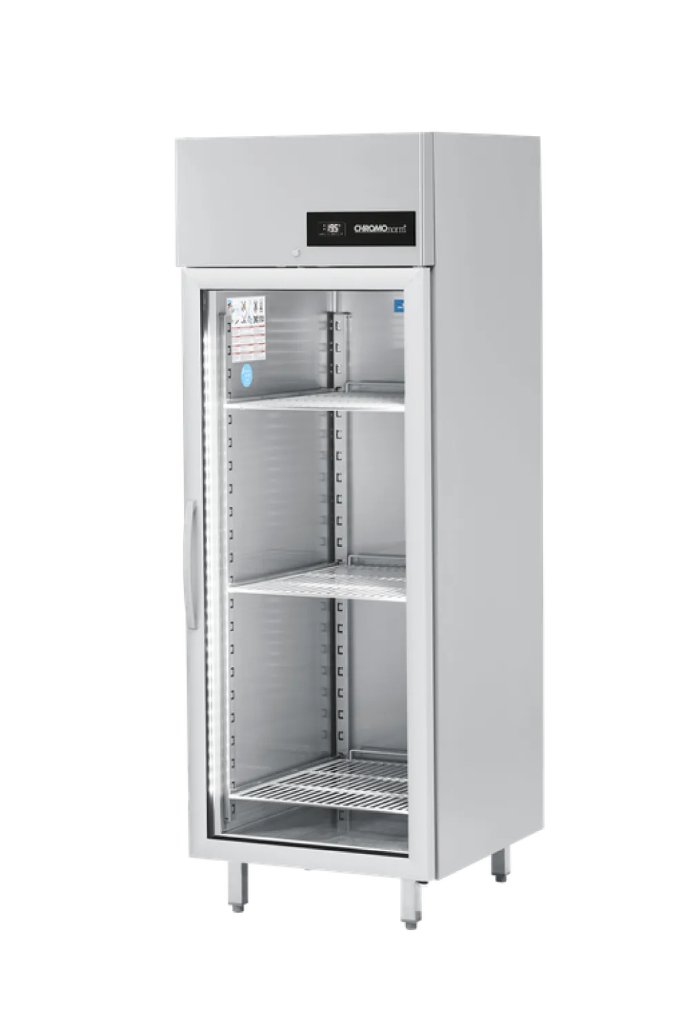 CHROMOnorn Nova Glastür-Tiefkühlschrank BR690 GN 2/1, 695x810x2020mm
