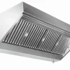 CHROMOnorn Wandhaube mit LED-Einbaubeleuchtung 1200x900x450mm