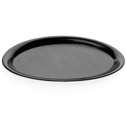 Coffee House Tablett Set, 26,5 x 19 cm, schwarz, Set á 10 Stück, Polypropylen