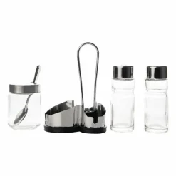 Comas Menage Set für Salz, Pfeffer und Senf