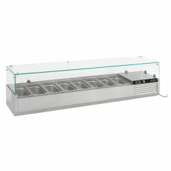 Combisteel Aufsatzvitrine für 8x 1/3 GN, 1800 mm