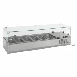 Combisteel Aufsatzvitrine für 7x 1/3 GN, 1600 mm