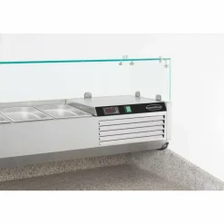Combisteel Aufsatzvitrine für 7x 1/3 GN, 1600 mm