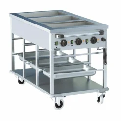 Combisteel Bain-Marie Wagen für 3x1/1 GN