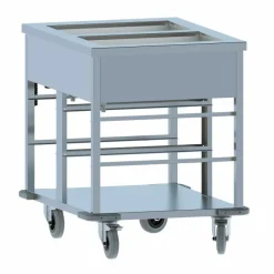 Combisteel Bain-Marie Wagen für 2x 1/1 GN