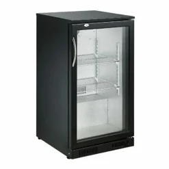Combisteel Barkühler Schwarz 98L mit 1 Tür