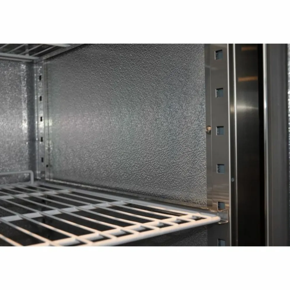 CombiSteel Edelstahl Doppeltür-Kühlschrank 1200L,Breite 1340mm