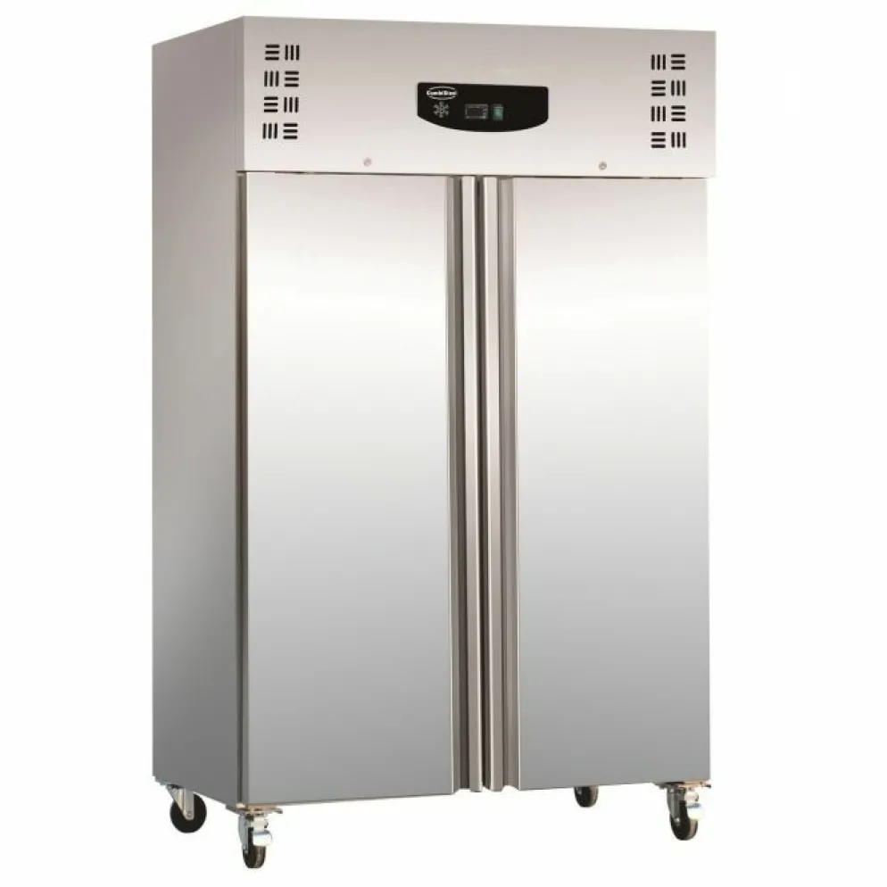 CombiSteel Edelstahl Doppeltür-Kühlschrank 1200L,Breite 1340mm