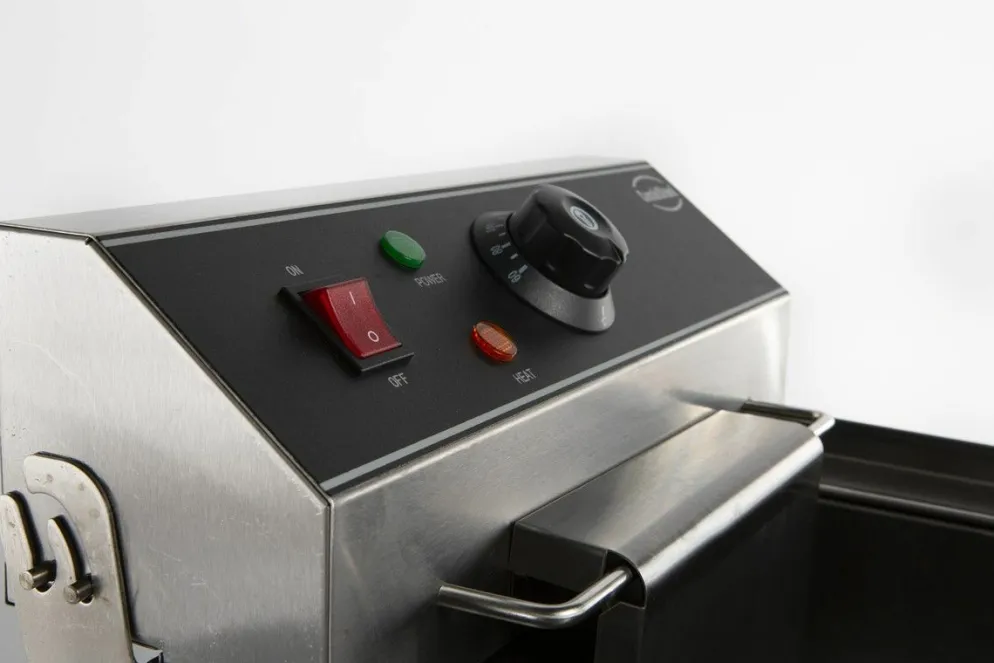 CombiSteel Elektro-Fritteuse, 10 Liter, 5 kW, 340x560x380mm
