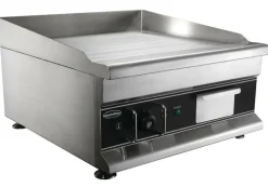 Combisteel Elektro Grillplatte Chrom glatt 500 mm, 3 kW