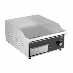 Combisteel Elektro Grillplatte glatt Edelstahl 360 mm