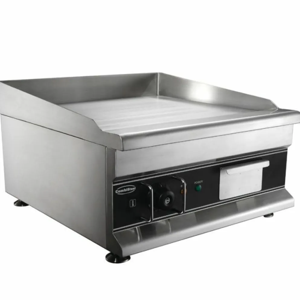 CombiSteel Elektro Grillplatte glatt, 500x520x310mm