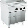 Combisteel Elektro Grillplatte 7,2kW, Chrom glatt, 800x700x900mm
