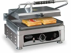 Combisteel Elektro Kontaktgrill gerillt 510 mm, Tischgerät