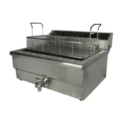 Combisteel Elektro Tischfritteuse 590 mm, 25L, 6kW