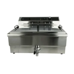 Combisteel Elektro Tischfritteuse 590 mm, 25L, 6kW