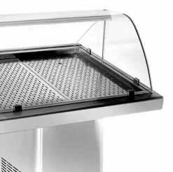 Combisteel Fischvitrine gekühlt 1.9 Edelstahl 1880 mm