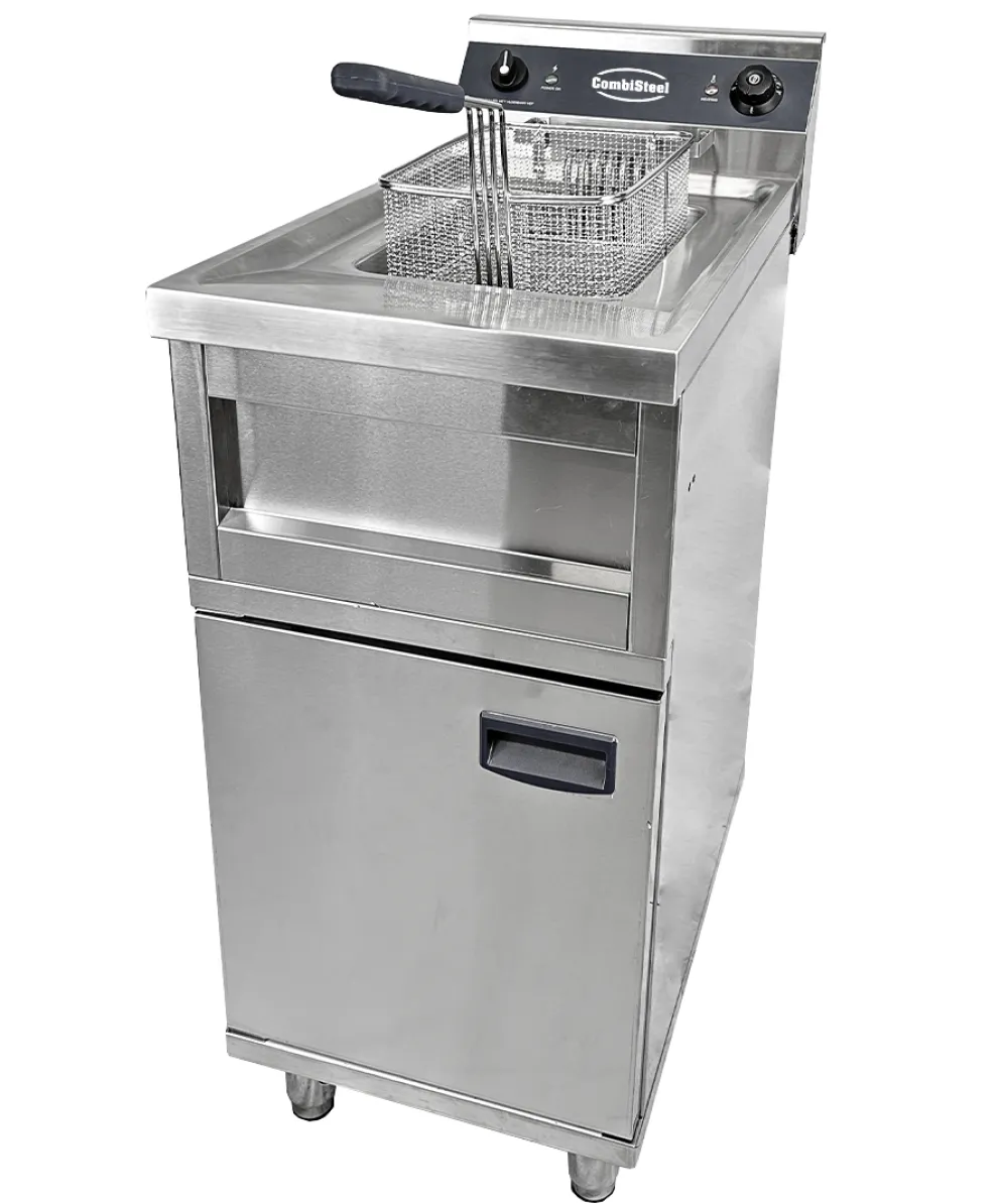 CombiSteel Fritteuse, 400 V / 6 kW, 12 L, 400x700x850 mm