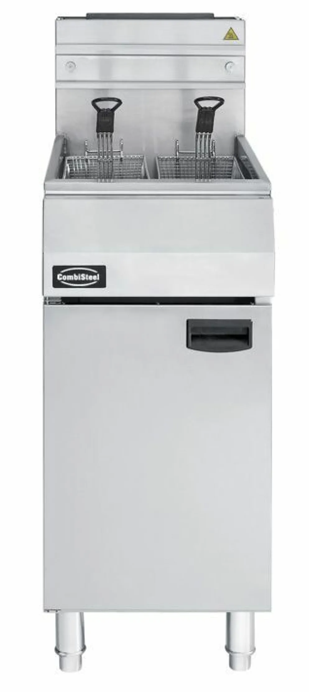 CombiSteel Gas-Fritteuse, 21 Liter, 400x1180mm, 24 kW Erdgas