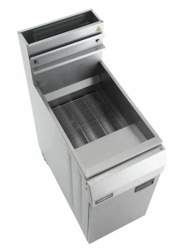 CombiSteel Gas-Fritteuse, 21 Liter, 400x1180mm, 24 kW Erdgas