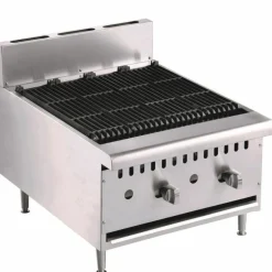 Combisteel Gas Grill 2 Brenner, 18kW Tischgerät