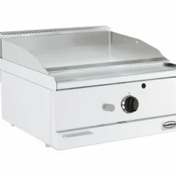 Combisteel Gas Grillplatte Chrom glatt 600 mm, Tischgerät 7 kW