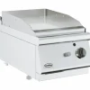 Combisteel Gas Grillplatte Chrom glatt 400 mm, Tischgerät 6,5 kW