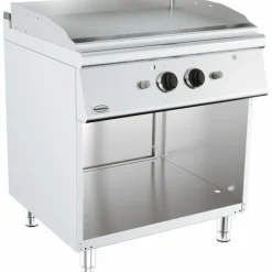 CombiSteel Gas Grillplatte glatt 13kW, 800x700x900mm