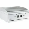 Combisteel Gas Grillplatte glatt 800 mm, Tischgerät 13 kW