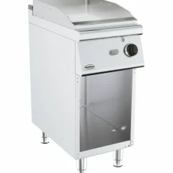 CombiSteel Gas Grillplatte glatt, 6,5kW, 400x700x900mm