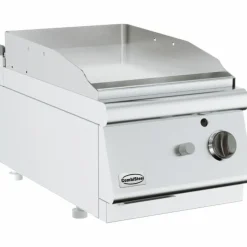 Combisteel Gas Grillplatte glatt 400 mm, Tischgerät 6,5 kW