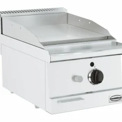 Combisteel Gas Grillplatte glatt 400 mm, Tischgerät 6 kW