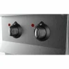 CombiSteel Gasherd 6 Brenner, 6x 6,5 kW, offener Unterbau, Breite 1100mm