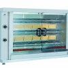 CombiSteel Gas-Hähnchengrill mit 3 Spießen für 12-15 Hähnchen
