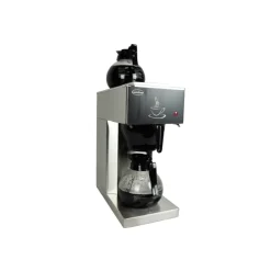 Combisteel Kaffeemaschine mit 2 Glaskannen 1,8L Edelstahl