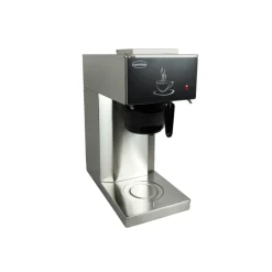 Combisteel Kaffeemaschine mit 2 Glaskannen 1,8L Edelstahl
