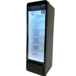 Combisteel Kühlschrank 1 Glastür Schwarz PIB280R 540 mm