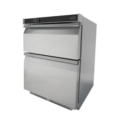 Combisteel Kühlschrank RFS 2 Schubladen Edelstahl 600 mm