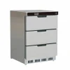 Combisteel Kühlschrank RFS 3 Schubladen Edelstahl 600 mm