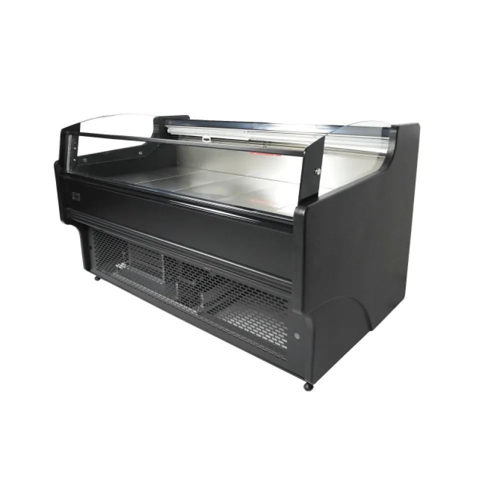 Combisteel Kühlvitrine Ronald 1.5 Schwarz 1580 mm