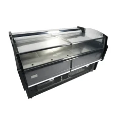 Combisteel Kühlvitrine Ronald 1.5 Schwarz 1580 mm